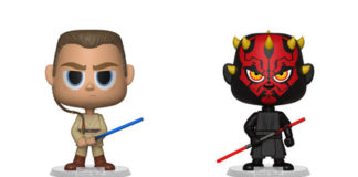 Star Wars Darth Maul and Obi Wan Vynl. Figure 2-Pack