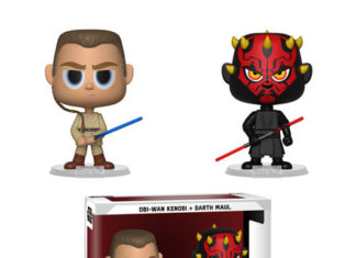 Star Wars Darth Maul and Obi Wan Vynl. Figure 2-Pack