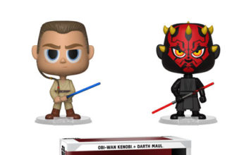 Star Wars Darth Maul and Obi Wan Vynl. Figure 2-Pack