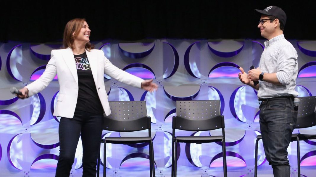 Kathleen Kennedy and JJ Abrams