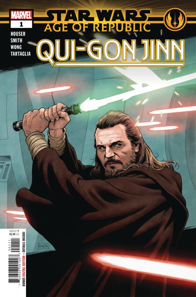 Star Wars: Age of Republic - Qui-Gon Jinn 1 Preview Cover