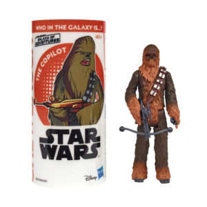 STAR WARS GALAXY OF ADVENTURES CHEWBACCA Figure and Mini Comic
