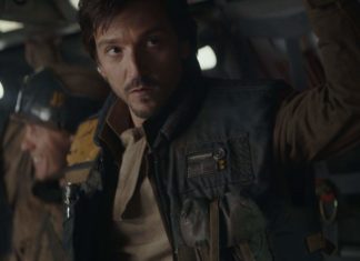 Diego Luna as Cassian Andor in Rogue One: A Star Wars Story