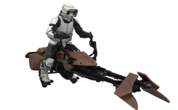Scout trooper on speederbike (Star Wars: Return of the Jedi) Keepsake Ornament.