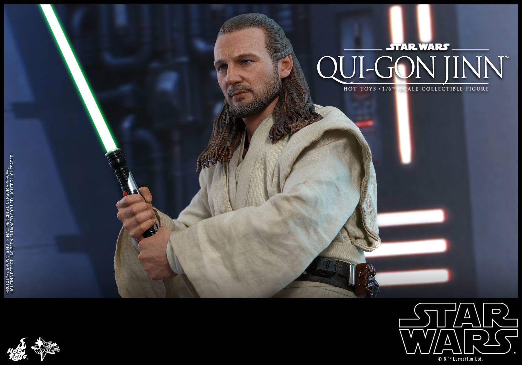 Hasbro Qui-Gon Jinn with Tatooine Poncho Action Figure for sale online 