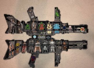 SWCC – OSWCC Vintage Kenner Laser Rifle Action Figure Case Patch Set OSWCC Celebration Exclusive Patch Set