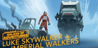 Star Wars Galaxy of Adventures: Luke vs. Imperial Walkers