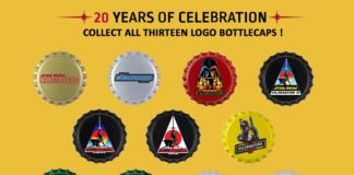 Mos Atlanta Cantina Bottlecaps