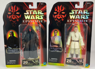 TPM 20TH ANNIVERSARY FIGURES AVAILABLE MAY 4TH ON HASBRO PULSE! Star Wars: The Black Series Maul and Kenobi Figures