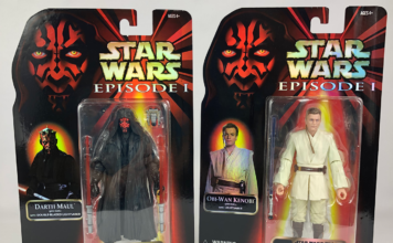 Star Wars: The Black Series Maul and Kenobi Figures