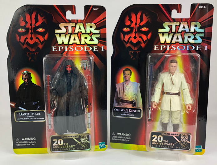 Star Wars: The Black Series Maul and Kenobi Figures