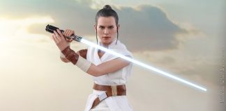 NEW STAR WARS REY & D-O FIGURE SET FROM HOT TOYS