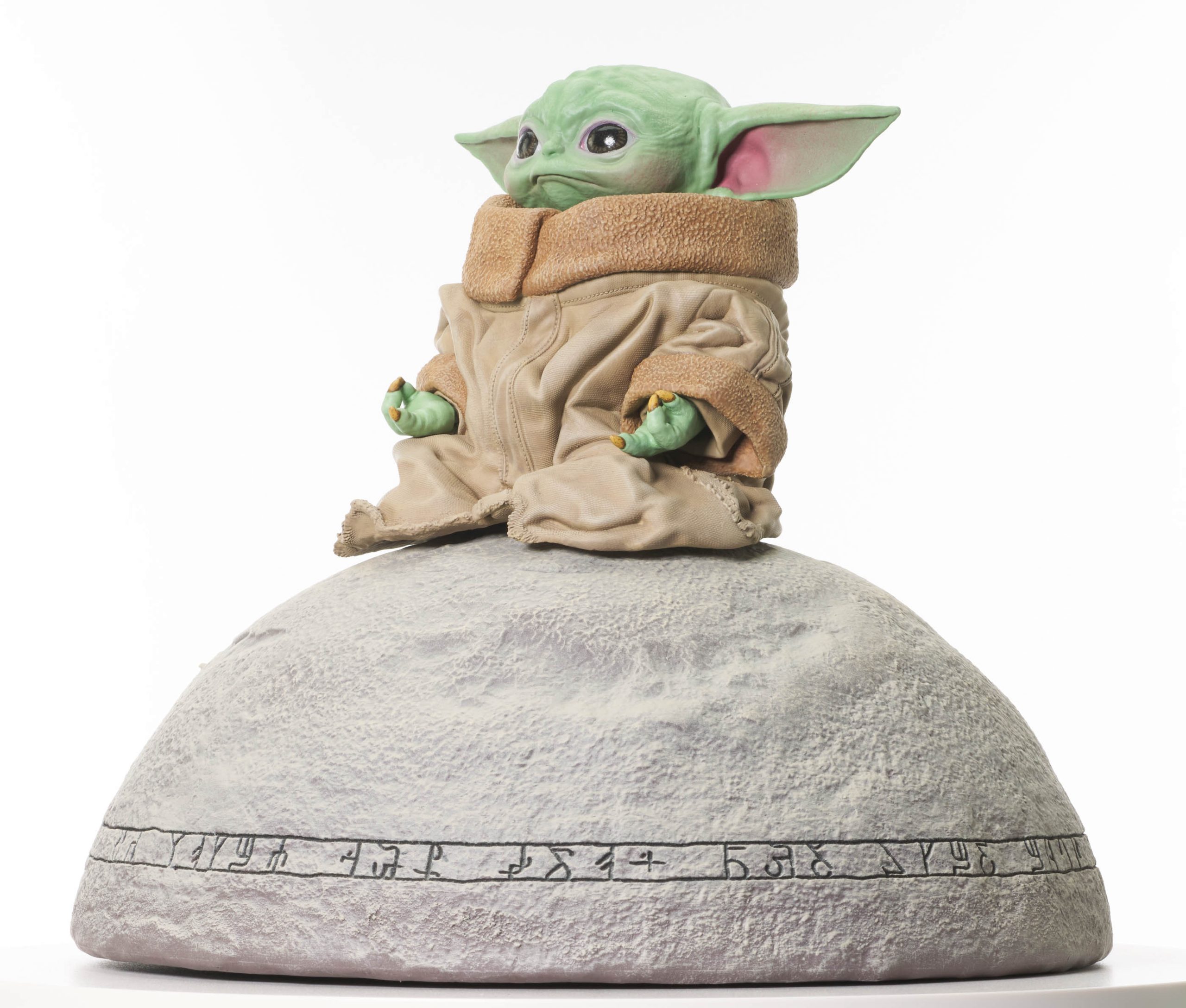 STAR WARS THE MANDALORIAN MILESTONES SEEING STONE GROGU STATUE