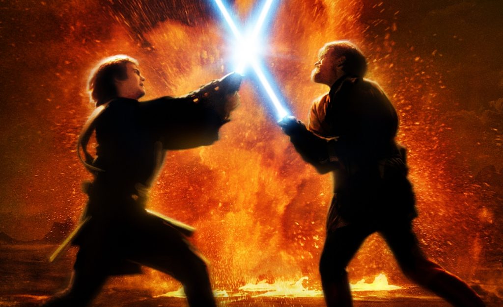 Anakin vs Obi-Wan