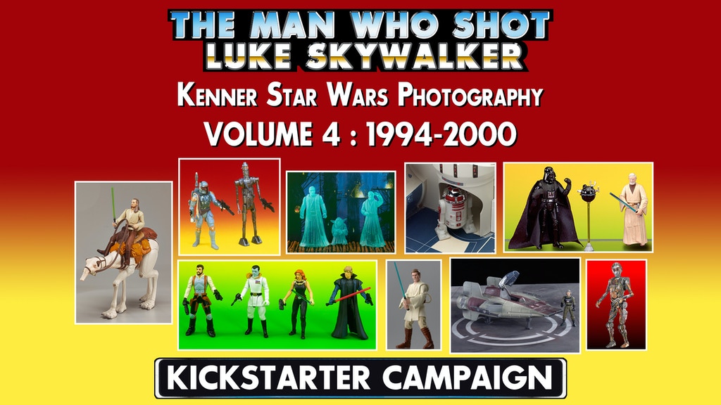 Kenner Star Wars Photography Volume 4: 1994-2000 Book Announced