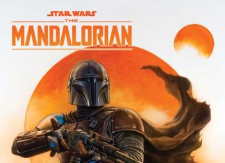 Marvel The Mandalorian #1 Cover by Adi Granov