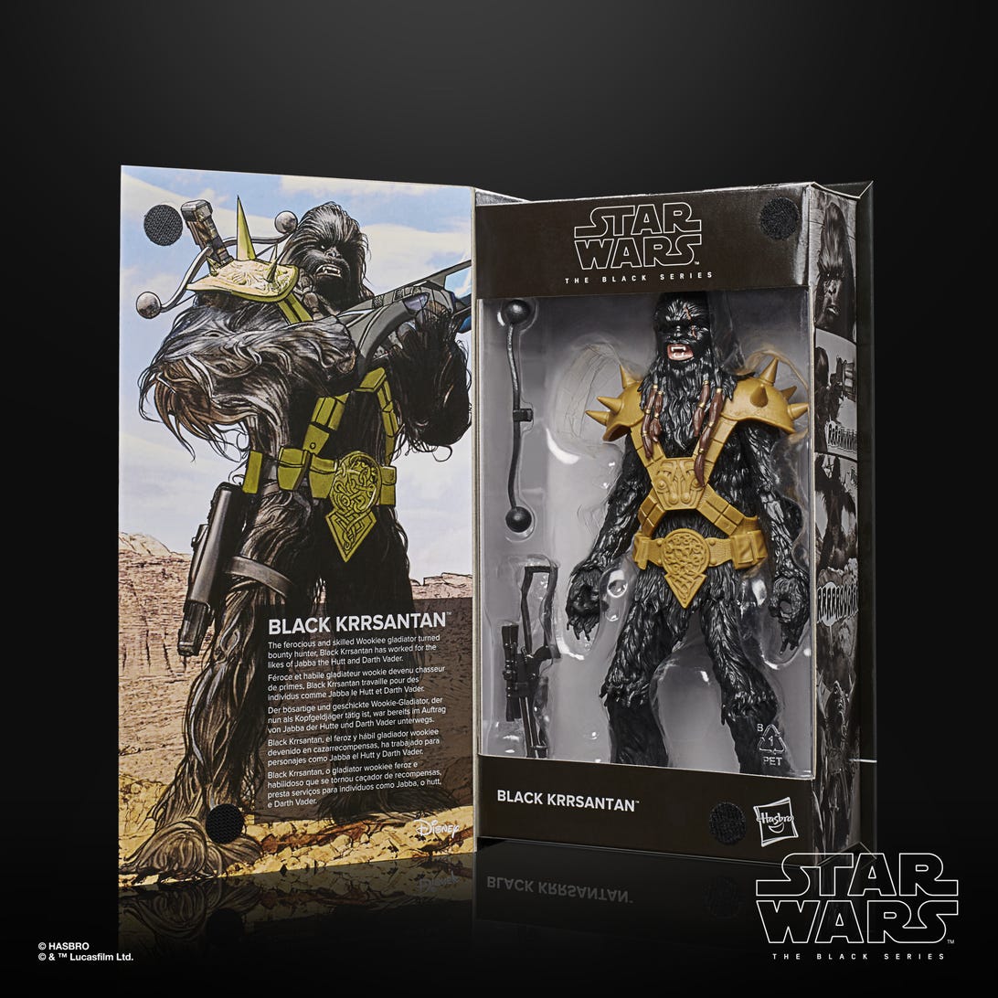 Hasbro Star Wars: The Black Series Black Krrsantan