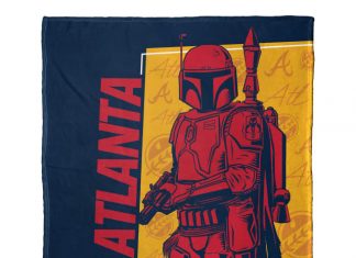 Atlanta Braves Star Wars Night Package Revealed Boba Fett/Atlanta Braves Blanket