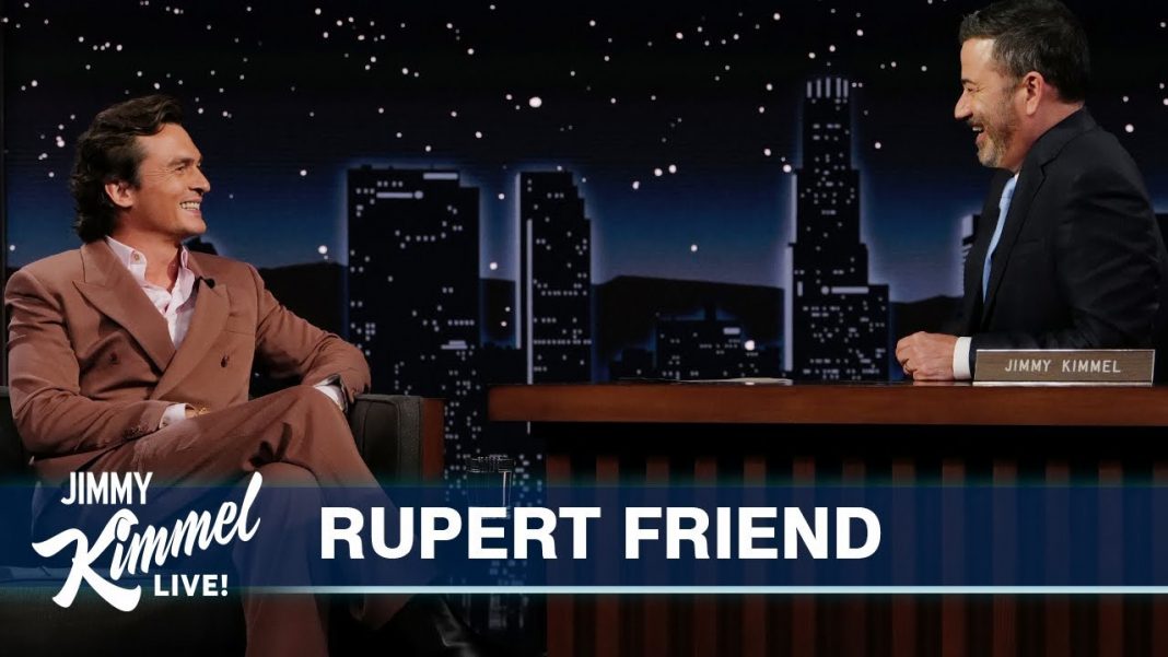 Rupert Friend Dodges Grand Inquisitor Fate Question on Jimmy Kimmel Live!