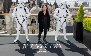 Deborah Chow with Stormtroopers