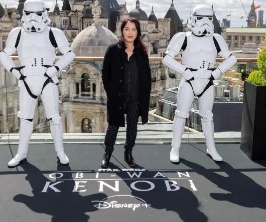 Deborah Chow with Stormtroopers