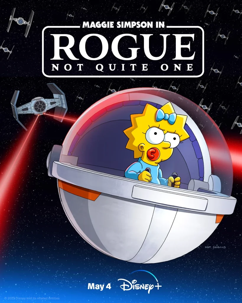 Maggie Simpson in “Rogue Not Quite One”