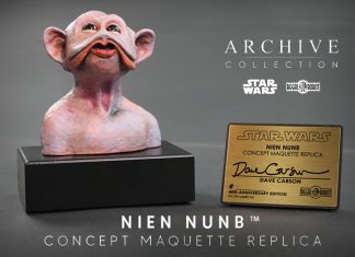 Regal Robot Celebrates the 40th Anniversary of Star Wars: Return of the Jedi with Nien Nunb Concept Maquette Replica