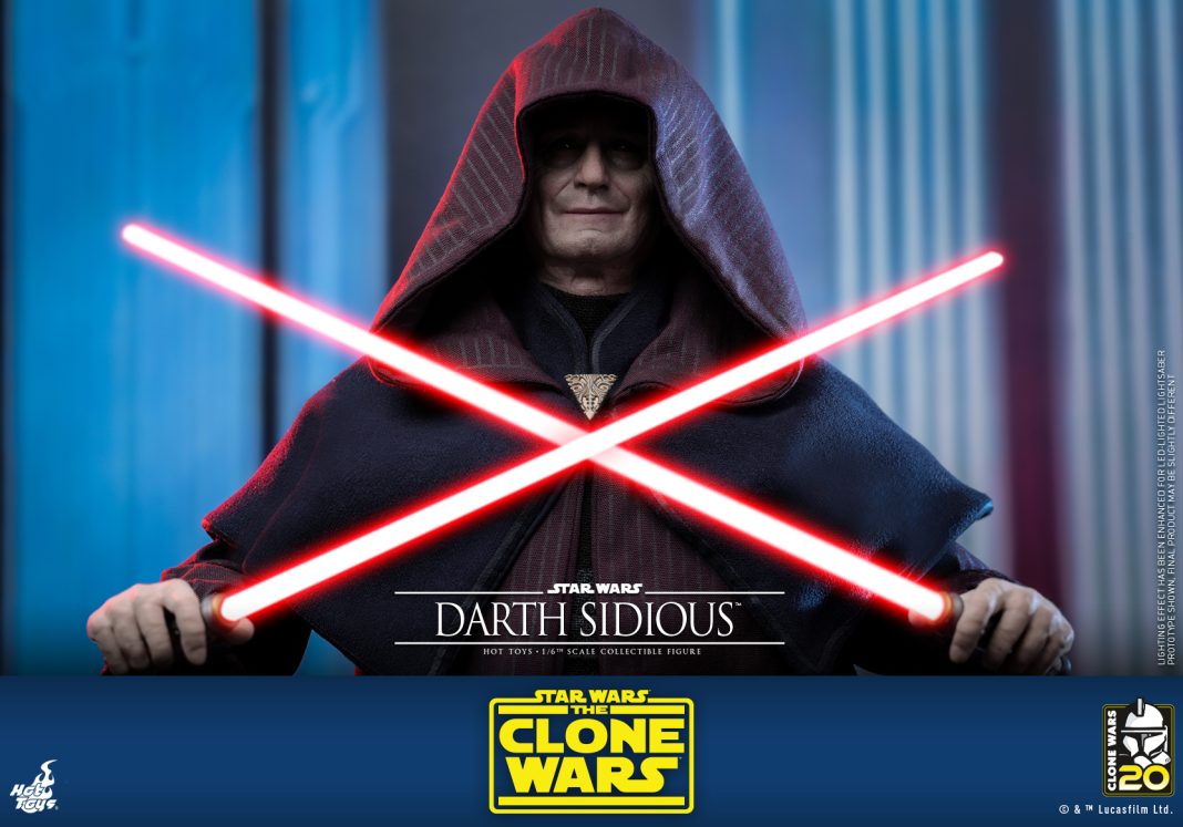 Hot Toys Reveals New Star Wars: The Clone Wars – 1/6th scale Darth Sidious