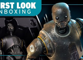Unboxing the Hot Toys KX Enforcer Droid The Book of Boba Fett Figure
