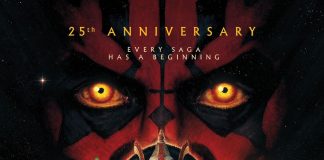 Matt Ferguson on His Stunning Star Wars: The Phantom Menace 25th Anniversary Poster Star Wars: The Phantom Menace Poster