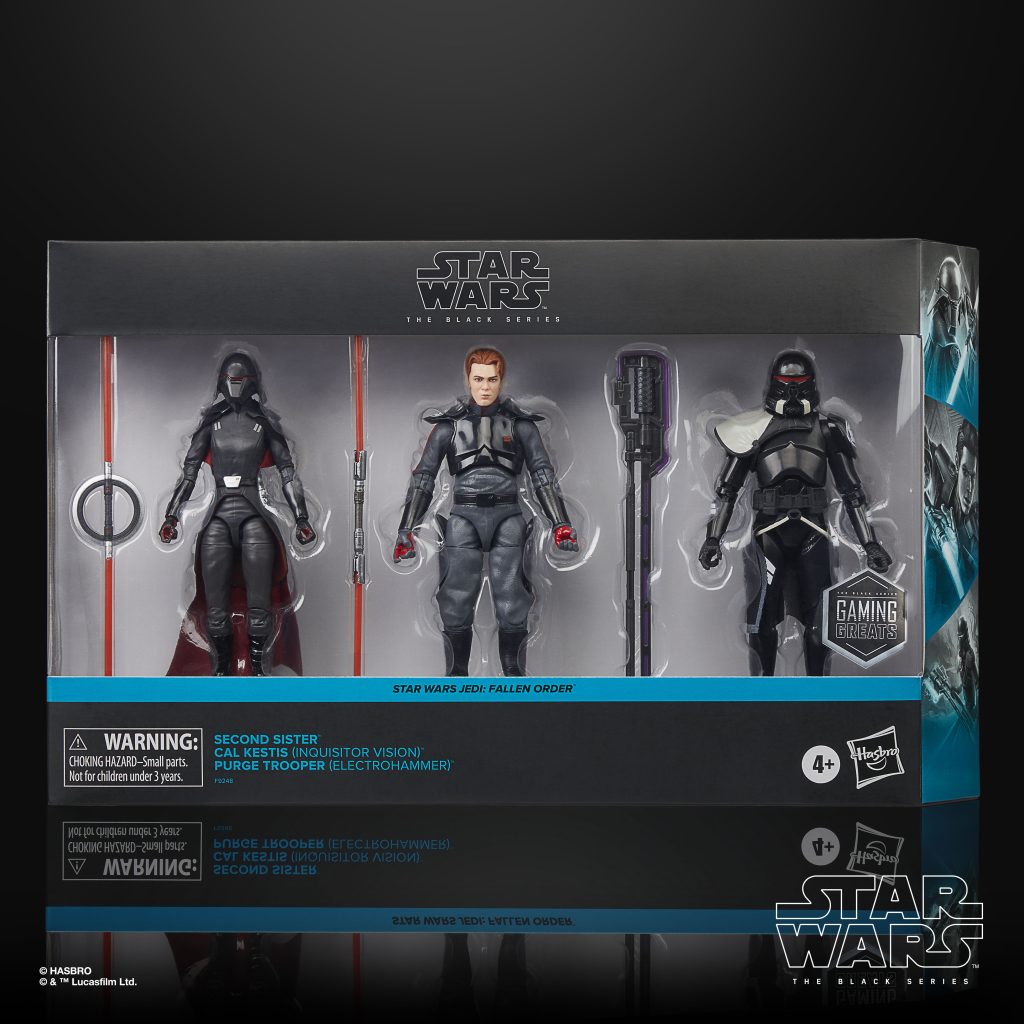 STAR WARS: THE BLACK SERIES STAR WARS JEDI: FALLEN ORDER 3-PACK