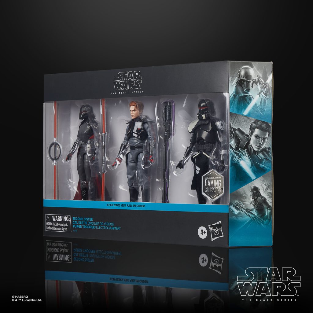 STAR WARS: THE BLACK SERIES STAR WARS JEDI: FALLEN ORDER 3-PACK