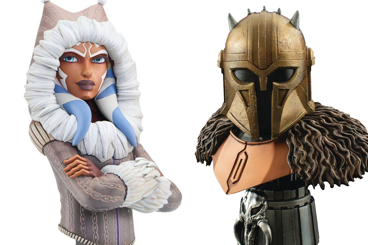 DST Ahsoka and Armorer Busts