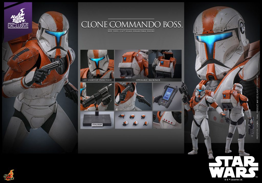 Hot Toys Clone Commando Boss