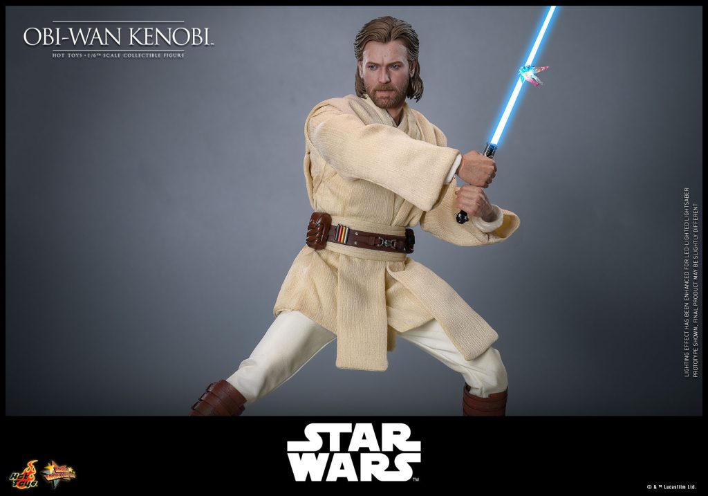 Star Wars: Attack Of The Clones – Obi-Wan Kenobi 1/6th Scale Collectible Figure
