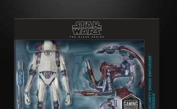 STAR WARS The Black Series KX Security Droid Enforcer & Droideka, Jedi: Survivor Gaming Greats Collectible 6 Inch Action Figure 2-Pack