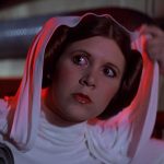 Carrie Fisher as Leia Organa
