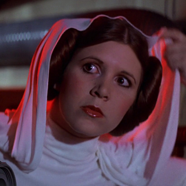 Carrie Fisher as Leia Organa