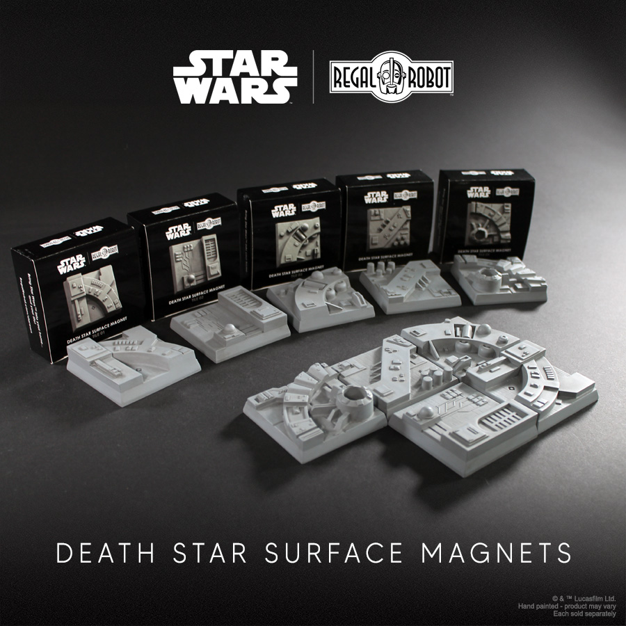 Death Star Magnets from Regal Robot