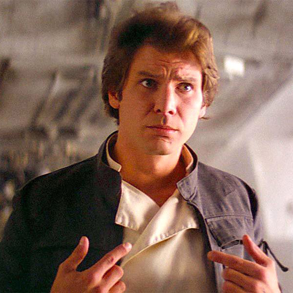 Harrison Ford as Han Solo