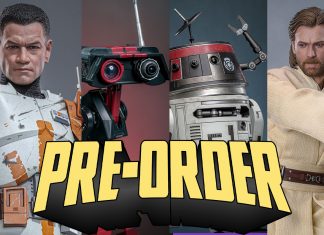Hot Toys Debuts Several New Figures – Obi-Wan, Airborne Trooper, Commander Cody, and Chopper with BD-1 Hot Toys Pre-Order