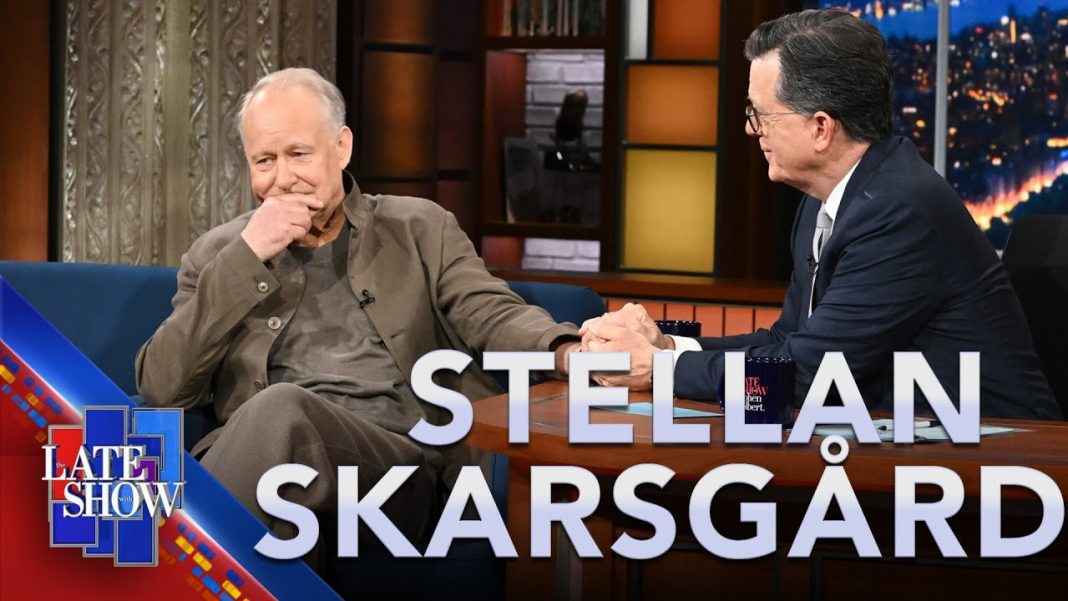 Stellan Skarsgård Talks Andor on The Late Show with Stephen Colbert