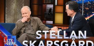 Stellan Skarsgård Talks Andor on The Late Show with Stephen Colbert