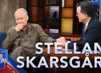 Stellan Skarsgård Talks Andor on The Late Show with Stephen Colbert