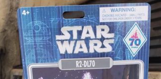 Disney Droid Factory 70th Anniversary Figure R2-DL70 Spotted Ahead of Release R2-DL70 from the Droid Factory at Disney