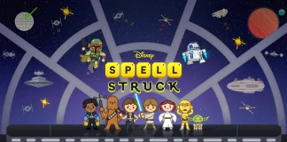 Disney SpellStruck Splash Screen
