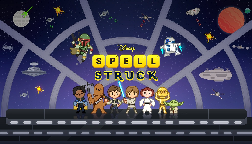 Disney SpellStruck Splash Screen