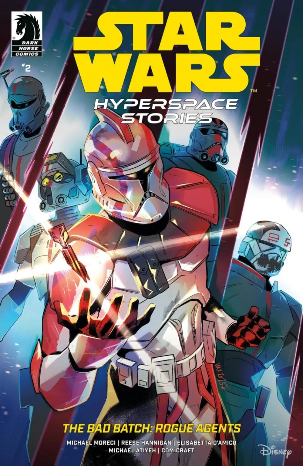 Star Wars: Hyperspace Stories – The Bad Batch: Rogue Agents #2 Cover