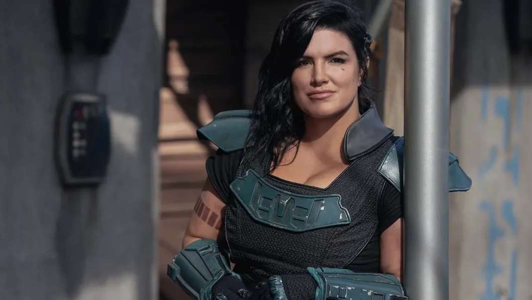 Cara Dune played by Gina Carano from The Mandalorian.