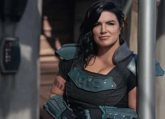 Cara Dune played by Gina Carano from The Mandalorian.